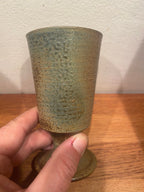 Céramique vintage signée, grès émaillé, milieu XX siècle, service à café et mazagrans Antiquités de France