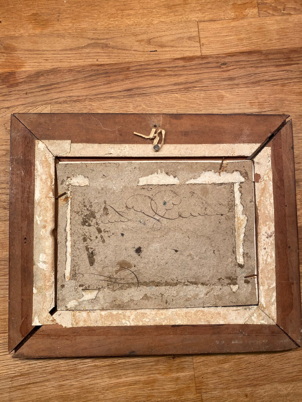 Gravure signée du XIXème siècle, encadrée, sous verre. Château de St Point en Soane et Loire. Antiquités de France