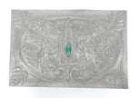 Boîte Étain Art Nouveau Alfred Daguet 25x15 cm Chimères Coffrage Bois-{{shop name}}