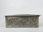 Boîte Étain Art Nouveau Alfred Daguet 25x15 cm Chimères Coffrage Bois-{{shop name}}