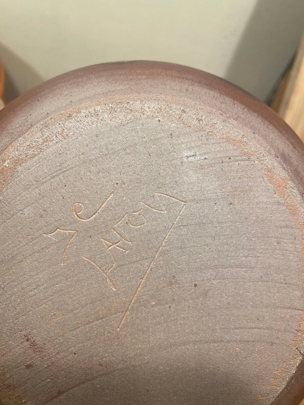 Céramique vintage signée, grès émaillé, milieu XX siècle, service à café et mazagrans Antiquités de France