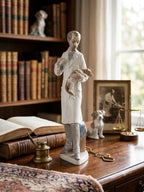 Figurine Lladro 4788 Le Vétérinaire Porcelaine Espagne Vintage de 1977. 34cm