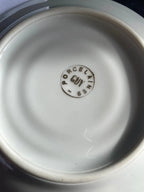 Lot tasses et sous-tasses Guy en porcelaine XIXème – décor Japonais irisé-{{shop name}}