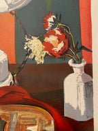 Lithographie Yves Brayer, signée, épreuve d'artiste, exposition de 1969, unique Antiquités de France