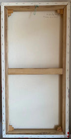 Art contemporain, Huile sur toile signée , inspirée du film Nikita, pièce unique. Par Zély. Antiquités de France