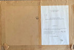 Lithographie marine signée Robert Yan 1982, numérotée, Bretagne, encadrée sous verre-{{shop name}}
