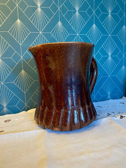 Pichet céramique Suzanne Ramié, Madoura années 60, rare 20cm-{{shop name}}