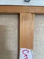 Huile sur toile signé marine, vue d'une plage, très lumineux. Années 80, encadré. Antiquités de France