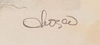 Lithographie ancienne signée, épreuve d'artiste, EDUARDO ROCA SALAZAR (CHOCO) .-{{shop name}}