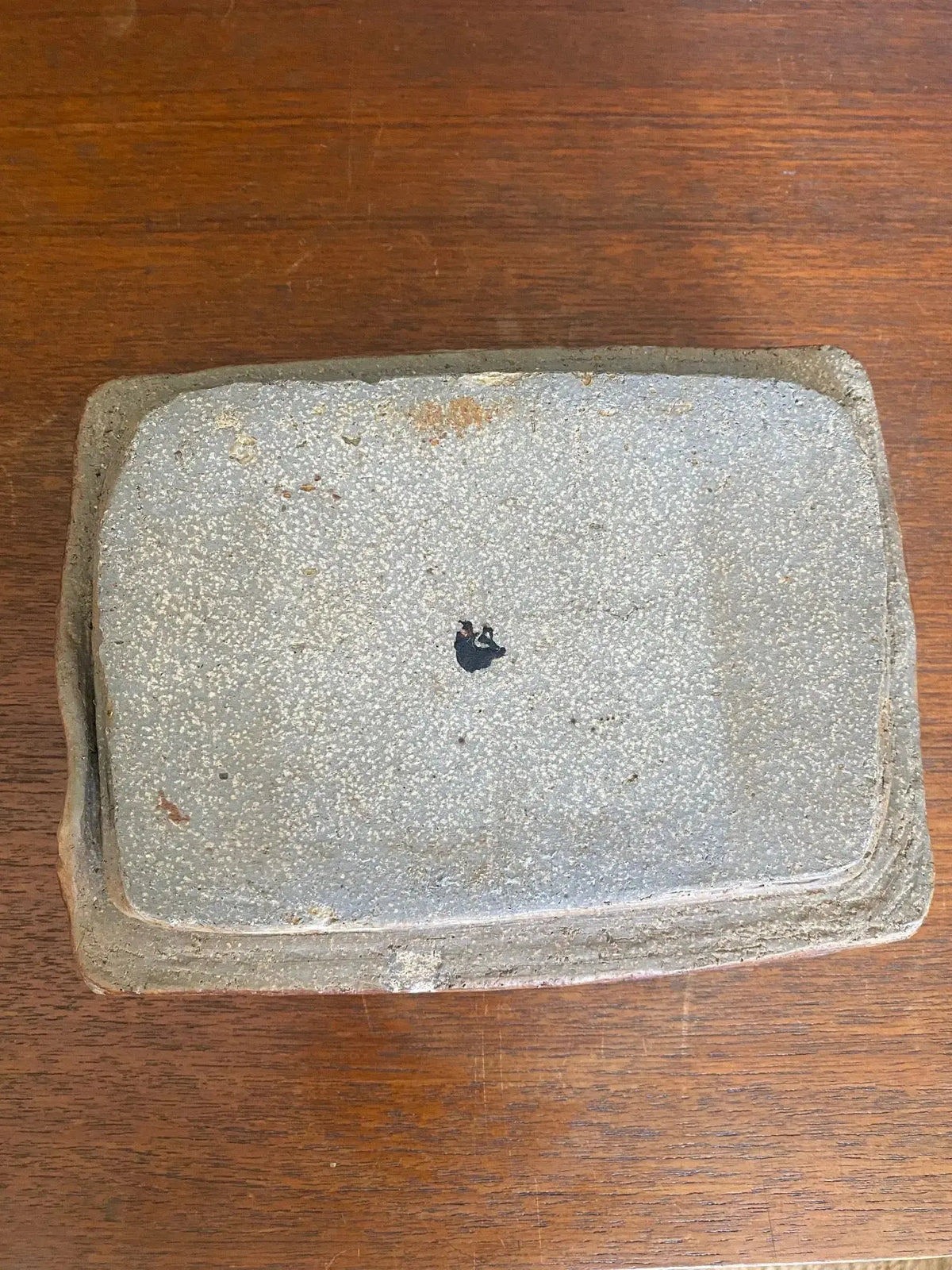 Vide poche en grès, attribué à , BARBARA DELFOSSE, céramique ancienne, raku. Antiquités de France