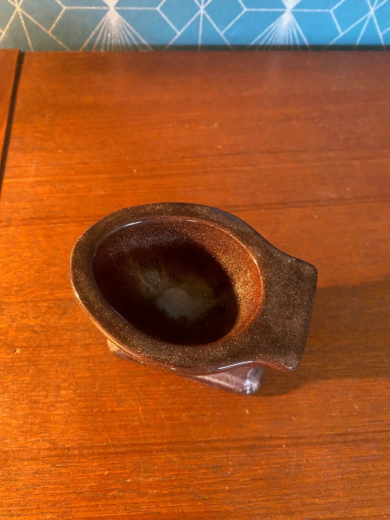 Ancienne terre cuite émaillée, école Italienne Romacréa, des années 60. Antiquités de France