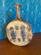 Terre cuite émaillée, vintage des années 50, Romacréa, Italie. Antiquités de France