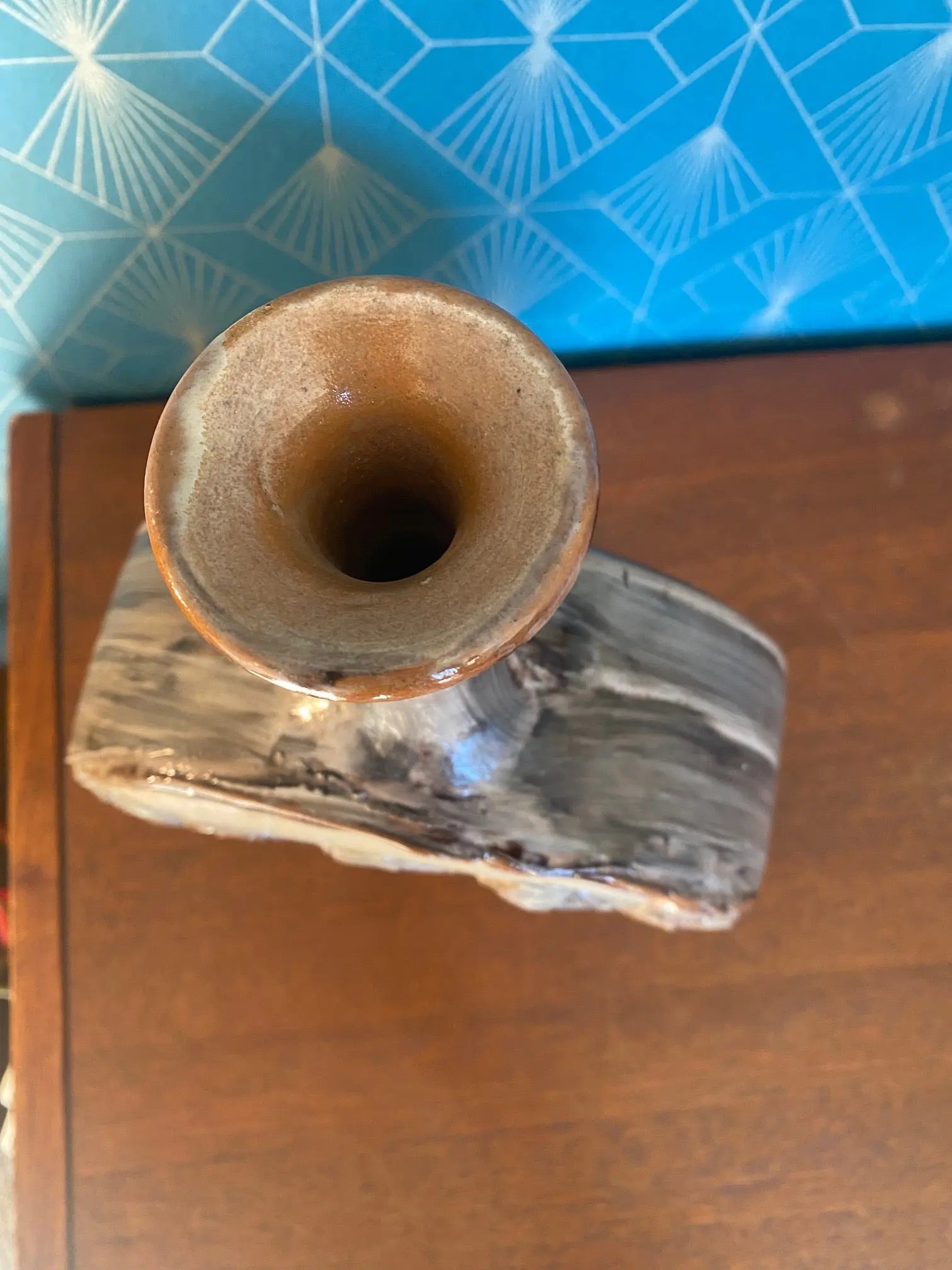 Terre cuite émaillée, vintage des années 50, Romacréa, Italie. Antiquités de France