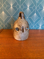 Lanterne ancienne signée Cornille, grès émaillé, terre du Berry. Antiquités de France