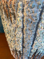 Ancien cache pot en terre cuite émaillée, école Italienne Romacréa, 1950.-{{shop name}}