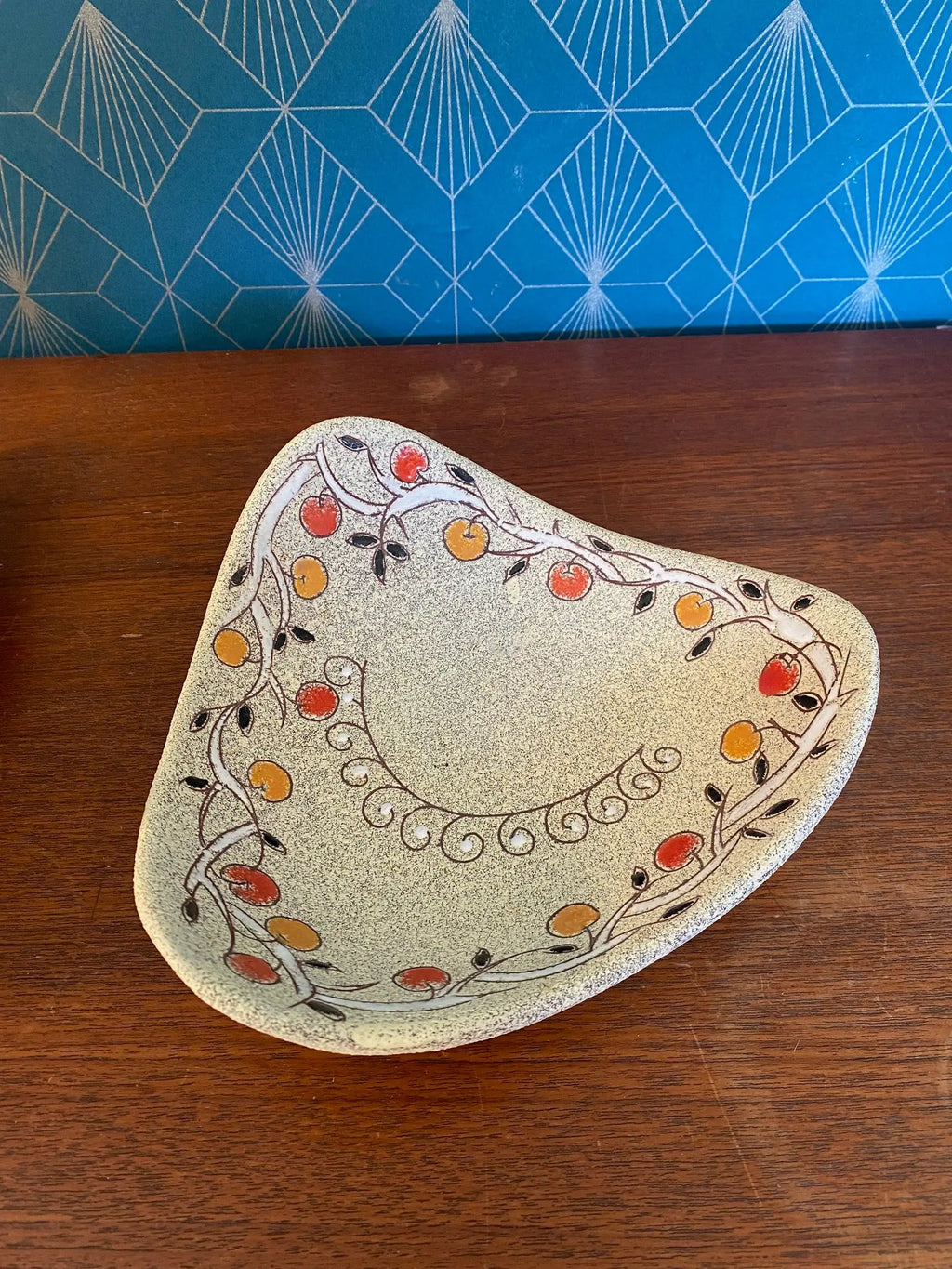 Vides poches anciens en céramique italienne des années 50. Fratelli Fanciullacci Antiquités de France