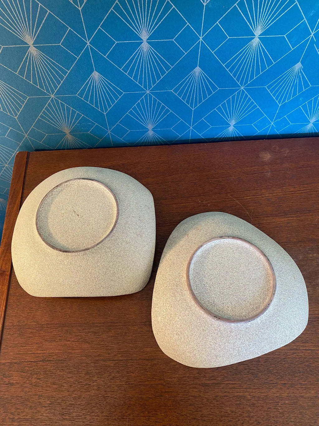 Vides poches anciens en céramique italienne des années 50. Fratelli Fanciullacci Antiquités de France