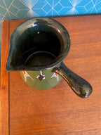 Petite verseuse ancienne, céramique vintage, école Italienne Romacréa, 1960. Antiquités de France