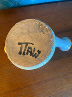 Petite verseuse ancienne, en terre cuite émaillée, école Italienne Romacréa. Frome arrosoir. Antiquités de France