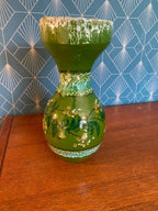 Vase ancien en céramique émaillée, école Italienne Romacréa des années 50. Antiquités de France