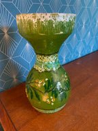 Vase ancien en céramique émaillée, école Italienne Romacréa des années 50. Antiquités de France