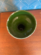 Vase ancien en céramique émaillée, école Italienne Romacréa des années 50. Antiquités de France