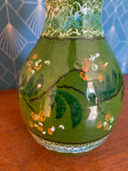 Vase ancien en céramique émaillée, école Italienne Romacréa des années 50. Antiquités de France