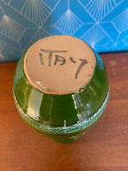 Vase ancien en céramique émaillée, école Italienne Romacréa des années 50. Antiquités de France