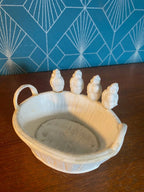 Meissen biscuit, Sculpture porcelaine, XIXème, numérotés et marqué au revers. Antiquités de France