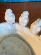 Meissen biscuit, Sculpture porcelaine, XIXème, numérotés et marqué au revers. Antiquités de France