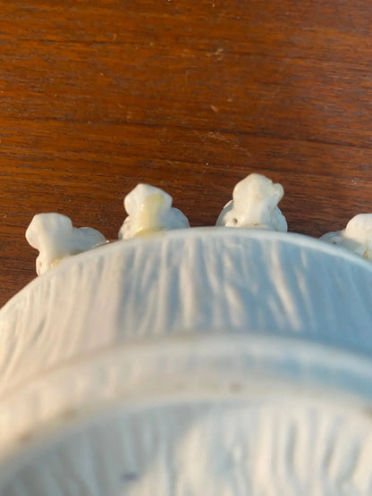 Meissen biscuit, Sculpture porcelaine, XIXème, numérotés et marqué au revers. Antiquités de France
