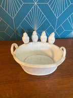 Meissen biscuit, Sculpture porcelaine, XIXème, numérotés et marqué au revers. Antiquités de France