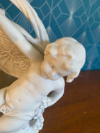 Meissen biscuit, Sculpture porcelaine, XIXème, numérotés et marqué au revers. Antiquités de France