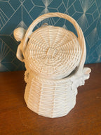 Meissen biscuit, Sculpture porcelaine, XIXème, numérotés et marqué au revers. Antiquités de France