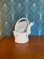 Meissen biscuit, Sculpture porcelaine, XIXème, numérotés et marqué au revers. Antiquités de France