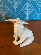 Meissen biscuit, Sculpture porcelaine, XIXème, numérotés et marqué au revers. Antiquités de France