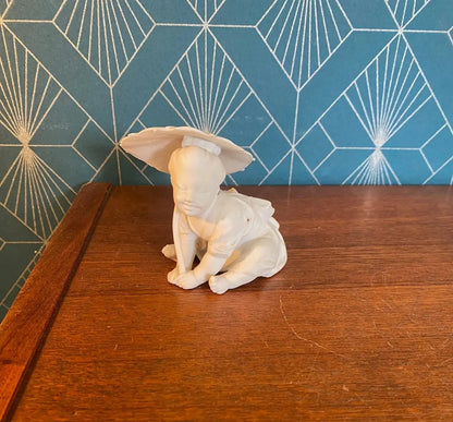 Meissen biscuit, Sculpture porcelaine, XIXème, numérotés et marqué au revers. Antiquités de France
