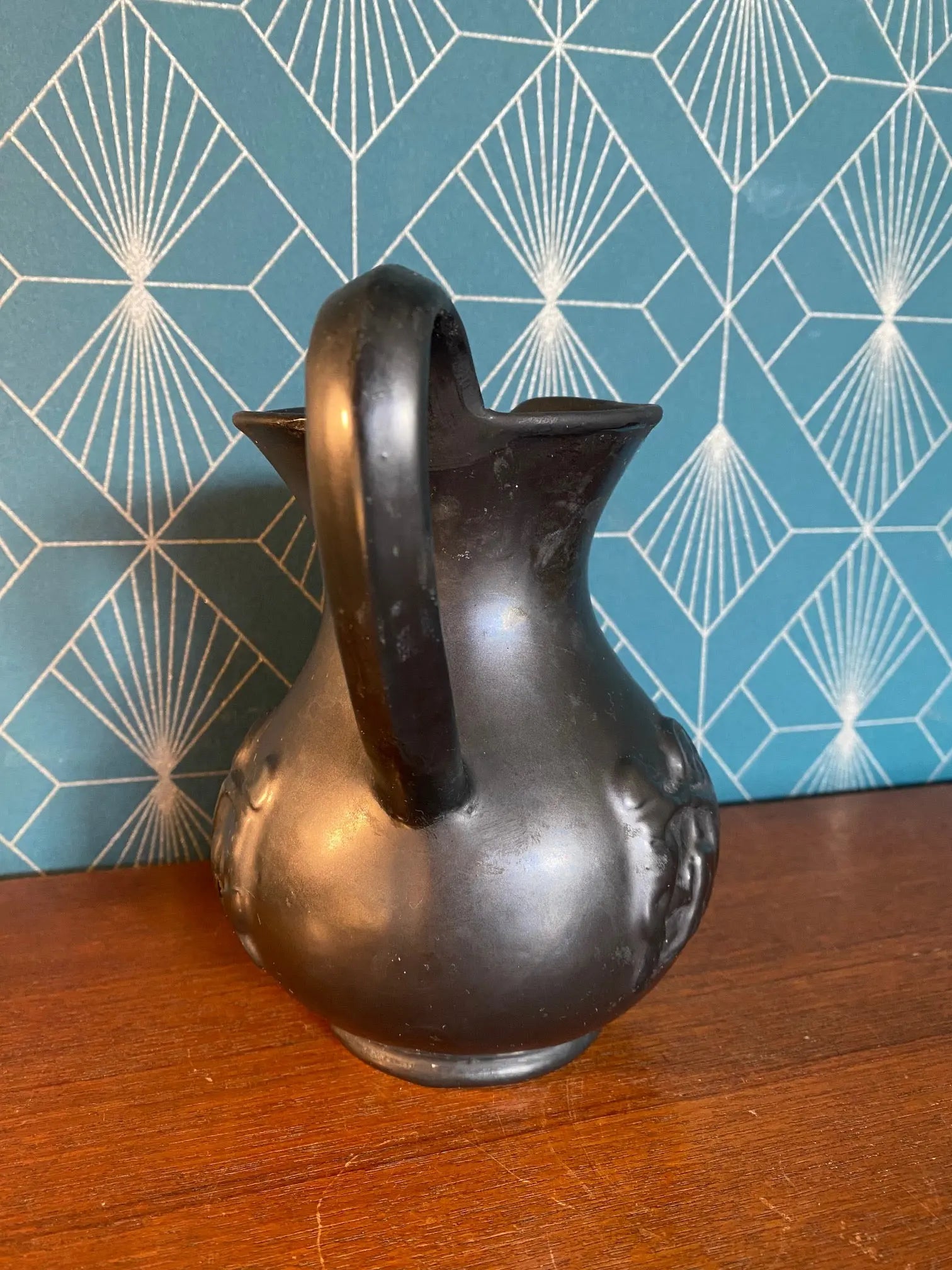 Ancien pichet en Céramique, école Italienne Romacréa, des années 60. Antiquités de France