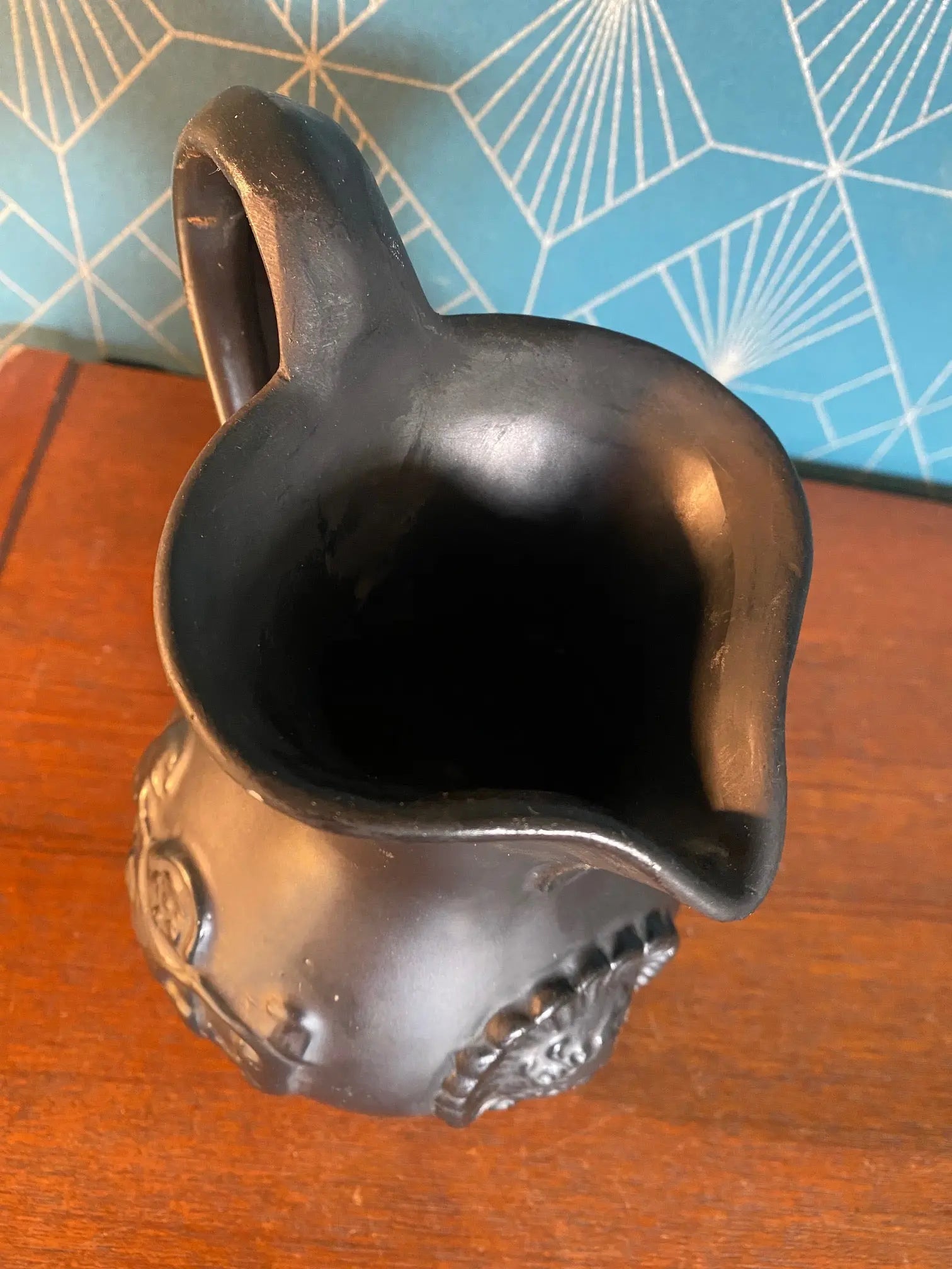 Ancien pichet en Céramique, école Italienne Romacréa, des années 60. Antiquités de France