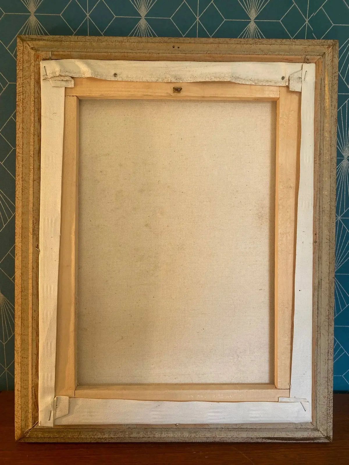 Huile sur toile, école moderne du XXème, signé Faure. Vue de Paris. ou Londres. Antiquités de France