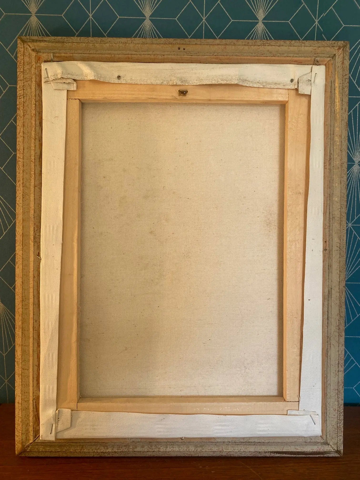 Huile sur toile, école moderne du XXème, signé Faure. Vue de Paris. ou Londres. Antiquités de France