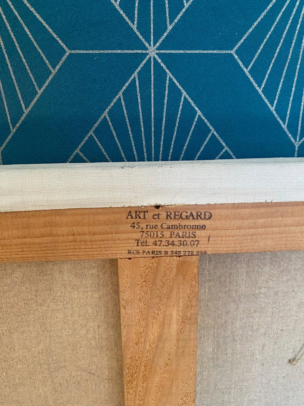 Huile sur toile, pêche à marrée basse en Bretagne, tableau signé Jean-Claude Quinette. Antiquités de France