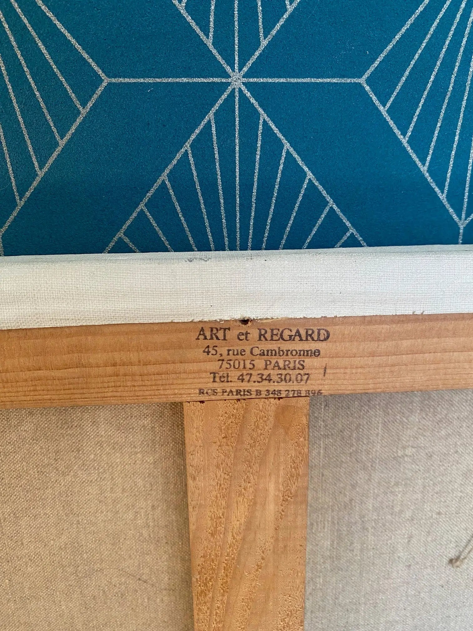 Huile sur toile, pêche à marrée basse en Bretagne, tableau signé Jean-Claude Quinette. Antiquités de France