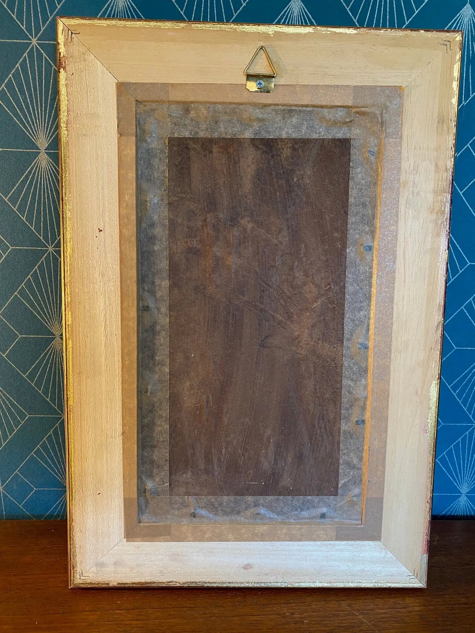 Huile sur panneau, début XIXème, signée R. Guiraud. 30x15cm. Le Mousquetaire. Antiquités de France