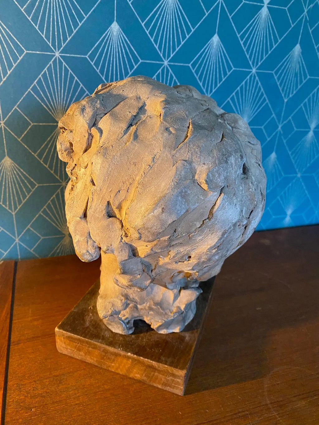 Buste en terre cuite XIXème. Etude d'un visage d'enfant attribué à Carpeaux. Antiquités de France