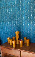 Service à orangeade, Claude Paci, modèle Gladys, 1960. Vallauris. Antiquités de France