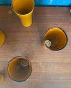 Service à orangeade, Claude Paci, modèle Gladys, 1960. Vallauris. Antiquités de France