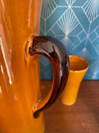 Service à orangeade, Claude Paci, modèle Gladys, 1960. Vallauris. Antiquités de France