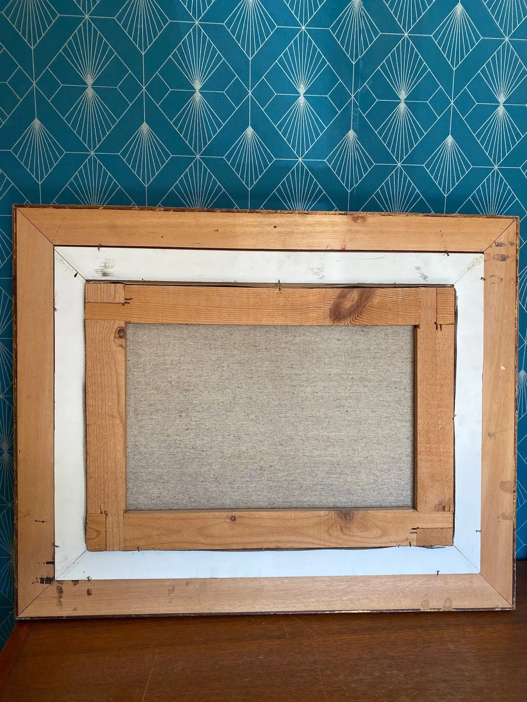 Huile sur toile, marine de Bretagne, tableau signé, sur le thème port et bateaux. Antiquités de France