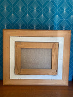 Huile sur toile, marine de Bretagne, tableau signé Segrelles, thème plage et mer. Antiquités de France